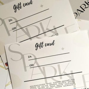 Gift card for braids