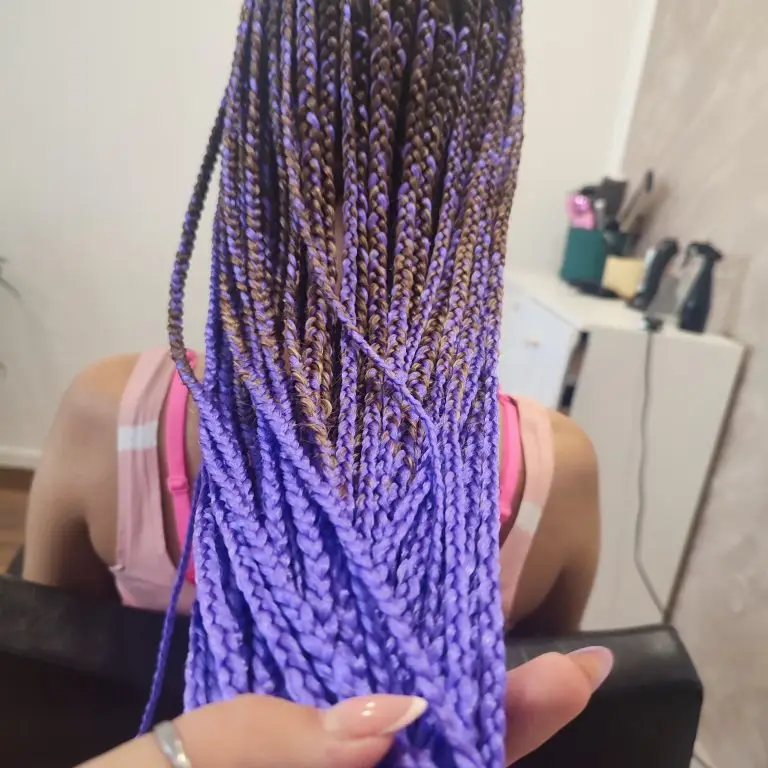 box braids with extensions