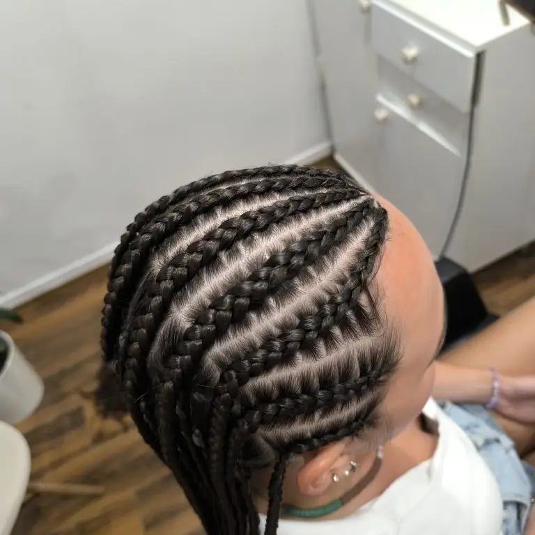 fulani braids with extensions