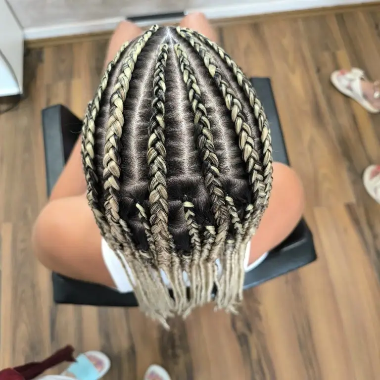 fulani braids with extensions