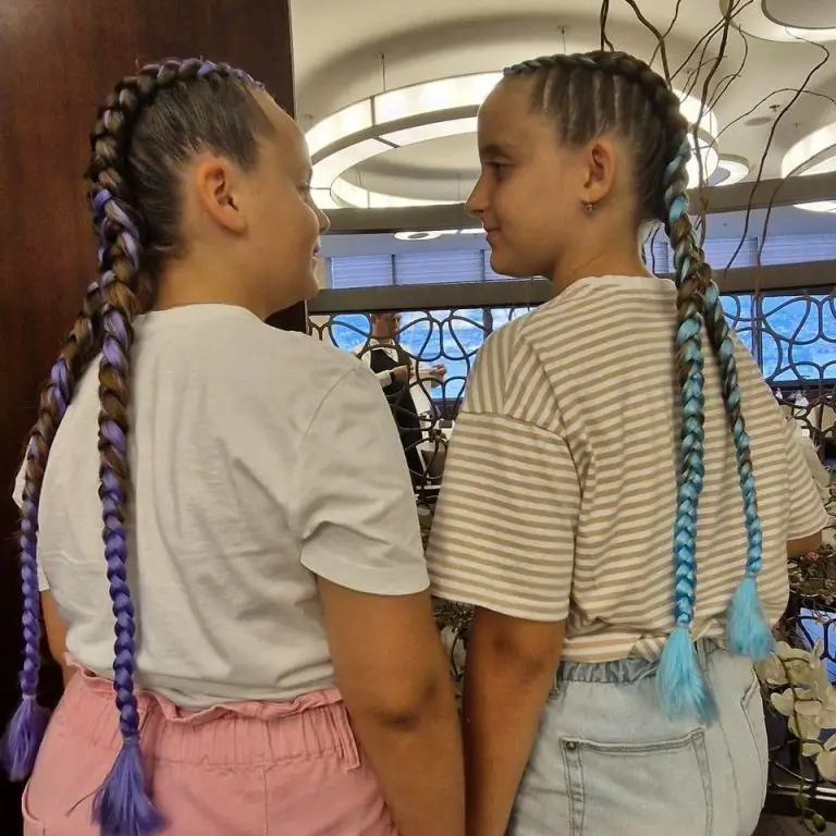 dutch braids with extensions