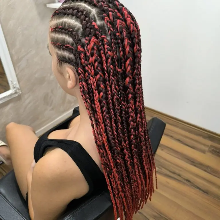 fulani braids with extensions