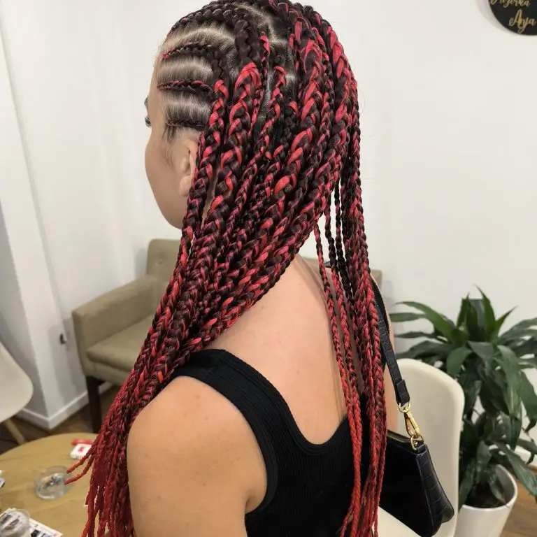 fulani braids with extensions