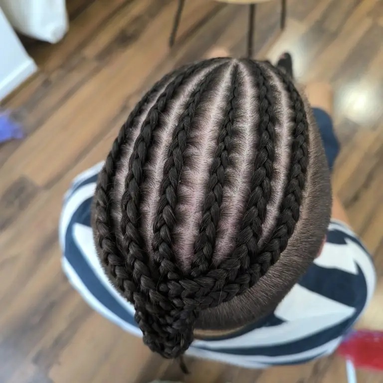 man conrow braids