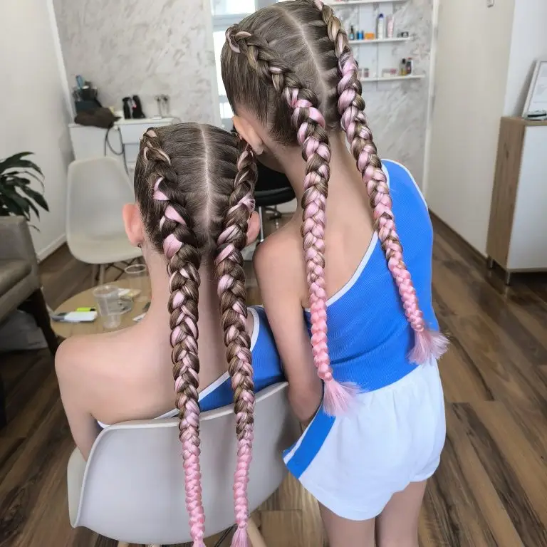 dutch braids with extensions